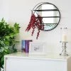 Giftworks GENERAL GIFTS BETTY METAL WALL MIRROR SHELF BLACK 1 Giftworks GENERAL GIFTS BETTY METAL WALL MIRROR SHELF BLACK