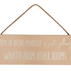 Richard Lang GENERAL GIFTS BEING MARRIED PLAQUE