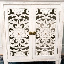 Tara Living JESSIE 2 DOOR CABINET ANTIQUE WHITE (LARGE)
