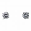 Indulgence Jewellery Rhord 8mm CZ Stud Earrings (IEAR0763)
