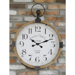 Dutch Brothers The American Clock Co. Pocket Watch Style Wall Clock (Due Late Augest)
