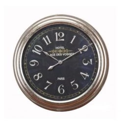 Giftworks Paris Metal Wall Clock