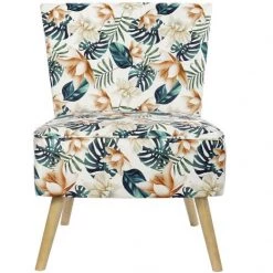 ITEM CHAIR POLYESTER BIRCH 63X66X84 LEAVES MULTICOLORED 11 ITEM CHAIR POLYESTER BIRCH 63X66X84 LEAVES MULTICOLORED