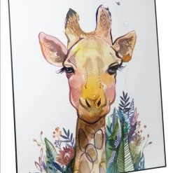 Paris Loft Giraffe Glossy Wall Art GENERAL GIFTS