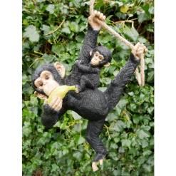 Dutch Brothers NOVELTY Resin Monkey And Baby