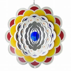 Colours In Motion Garden FLOWER ROSE 200 Wind Twister 6 Colours In Motion Garden FLOWER ROSE 200 Wind Twister