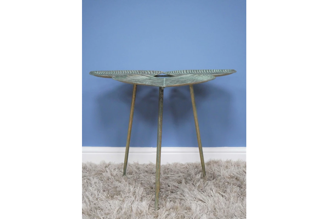 Dutch Brothers Gilded Triple Ginkgo Leaf Side Table (Pre Order For Late October) GENERAL GIFTS 6 Dutch Brothers Gilded Triple Ginkgo Leaf Side Table (Pre Order For Late October) GENERAL GIFTS