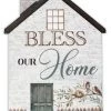 CBC Bless Our Home Sign Porcelain Plague