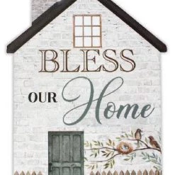 CBC Bless Our Home Sign Porcelain Plague