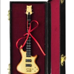 Faire Base Electric Guitar Miniature With Case GENERAL GIFTS