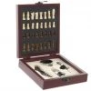 Itemint Vintage Wooden Chess Board Game Wine Gift Set. GENERAL GIFTS 1 Itemint Vintage Wooden Chess Board Game Wine Gift Set. GENERAL GIFTS