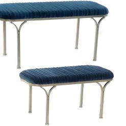 Itemint SHOE-REMOVING CHAIR SET 2 POLYESTER 101X42X47,5