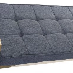 ITEM Home Decor Blue Polyester Steel Furniture Bench (97 X 46 X 57 Cm)