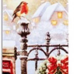 Giftworks Snowy Robin Scenes 40x30cm 9 Giftworks Snowy Robin Scenes 40x30cm