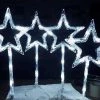 WGP CHRISTMAS SHOP Christmas Outdoor Lights 4Pc Star