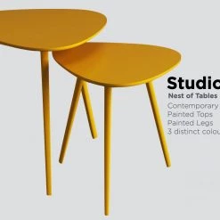 Giftworks STUDIO NEST OF TABLES GENERAL GIFTS