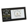 Giftworks GENERAL GIFTS 6" X 4" - SIGNOGRAPHY BIRTHDAY GLASS FRAME
