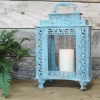 Dutch Brothers GENERAL GIFTS Shabby Chic Blue Lantern