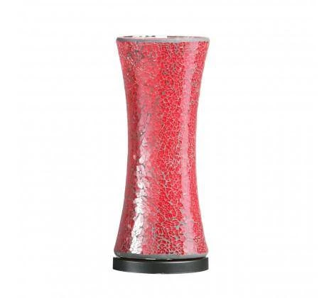 Giftworks LIGHTING Mosaic Red Glass Lamp 3 Giftworks LIGHTING Mosaic Red Glass Lamp