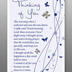CBC GENERAL GIFTS Thinking Of You Glass Plaque