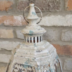 Dutch Brothers Cream Shabby Chic Lantern