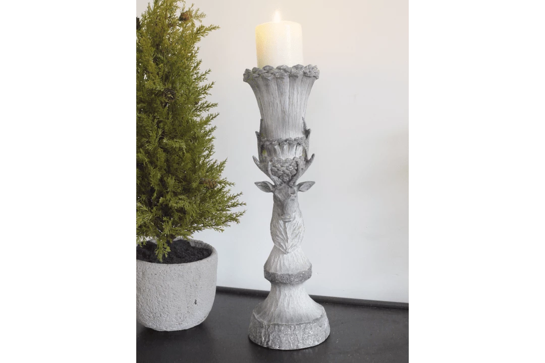 Giftworks STAG CANDLE HOLDER 8 Giftworks STAG CANDLE HOLDER