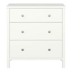 Steems 3 Drawer Chest – Off White