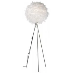 Giftworks GENERAL GIFTS Ducky White Feather Light Floor Lamp