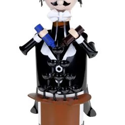 Giftworks GENERAL GIFTS Barman Metal Bottle Holder