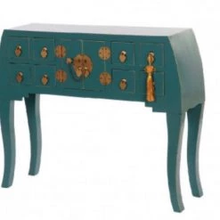 ITEM CONSOLE TABLE SOLID WOOD MDF 98X26X80 ORIENTAL GENERAL GIFTS