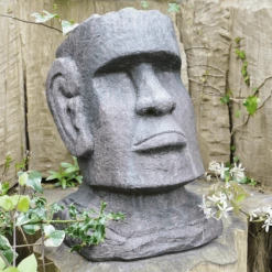 Dutch Brothers Easter Island Garden Head Ornament GENERAL GIFTS 12 Dutch Brothers Easter Island Garden Head Ornament GENERAL GIFTS