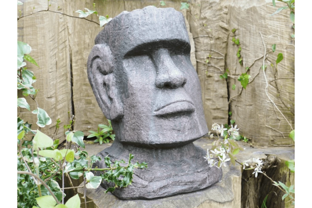 Dutch Brothers Easter Island Garden Head Ornament GENERAL GIFTS 7 Dutch Brothers Easter Island Garden Head Ornament GENERAL GIFTS
