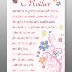 CBC GIFTS FOR HER My Mum So Gentle, Kind And Warm, Plaque