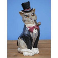 Dutch Brothers Gentleman Cat/cat Figurines GENERAL GIFTS