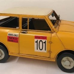 Giftworks Retro Mini Car (Yellow)