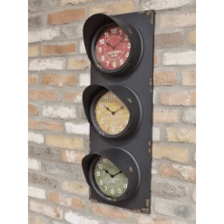 Giftworks GENERAL GIFTS Retro Traffic Light Vintage Gifts Clock