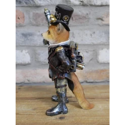 Giftworks Steampunk Fox Ornament GENERAL GIFTS