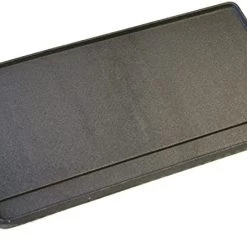 GENERAL GIFTS KitchenCraft Deluxe Cast Iron Reversible Griddle 45cm X 23cm
