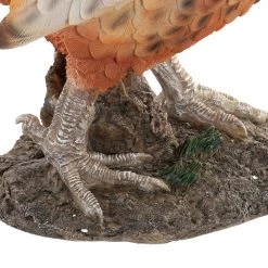 Itemint FIGURE RESIN 50,5X15,5X34cm PHEASANT BROWN