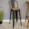 Giftworks GENERAL GIFTS Modern Industrial Bar Stools