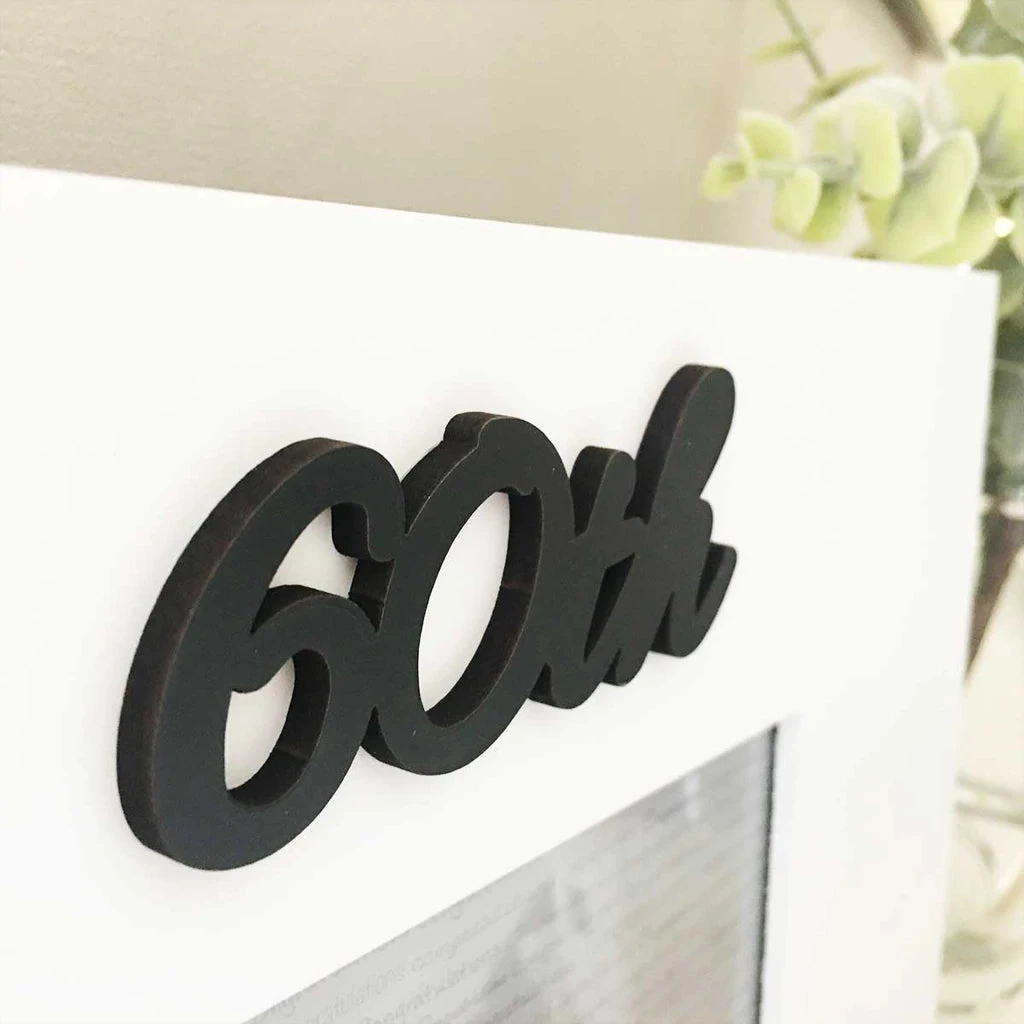 Giftworks Birthday 3D Text Signature Photo Frame GENERAL GIFTS 13 Giftworks Birthday 3D Text Signature Photo Frame GENERAL GIFTS