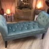 Kavanagh Gifts Teal Upholstered Furniture Bench