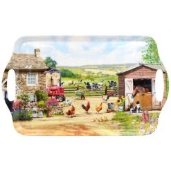 Lesser And Pavey FARMHOUSE LARGE SERVING TRAY GENERAL GIFTS