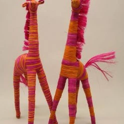 Giftworks GENERAL GIFTS Raffia Large Giraffe 1 Meter