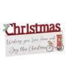 Richard Lang XMAS CUTOUT BLOCK LOVE, PEACE AND JOY CHRISTMAS SHOP