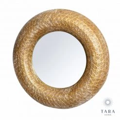 Tara Living GENERAL GIFTS Casablanca Metal Wall Mirror Round 90cm