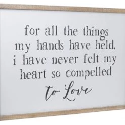 Paris Loft Compelled To Love Wall Décor 24"x31" GENERAL GIFTS