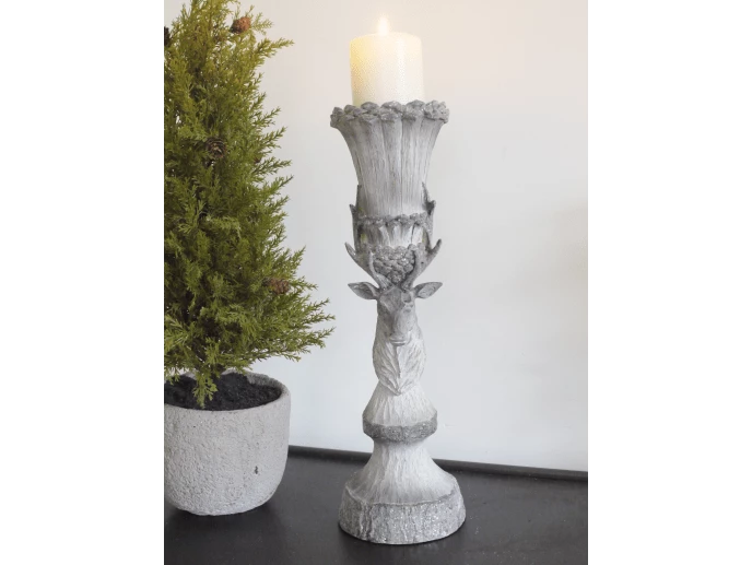 Giftworks STAG CANDLE HOLDER 4 Giftworks STAG CANDLE HOLDER