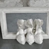 Giftworks GENERAL GIFTS Three Elephants Decorative Mirror