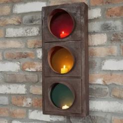 Giftworks Traffic Light Candle Holder NOVELTY